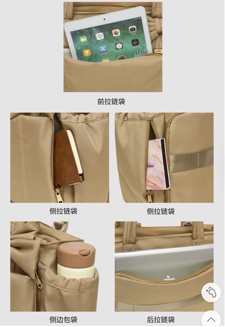 Bow Mommy Tote Diaper Bag 3