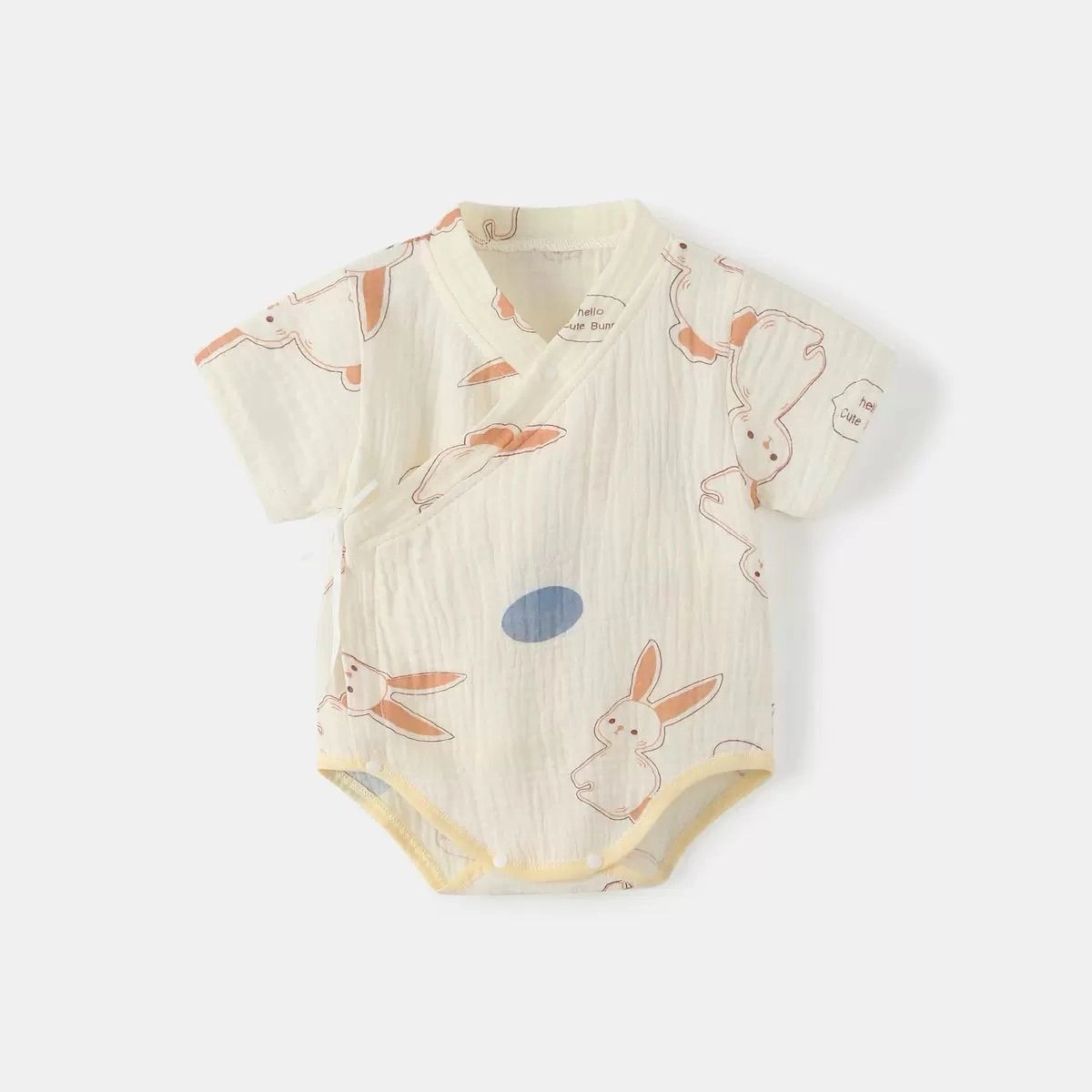 Muslin Short-Sleeve Bodysuit 4