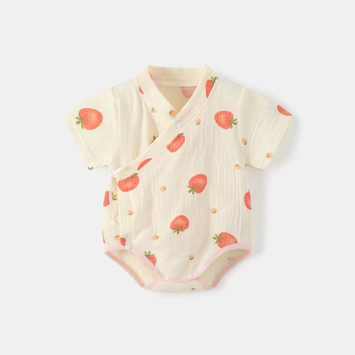 Muslin Short-Sleeve Bodysuit 5