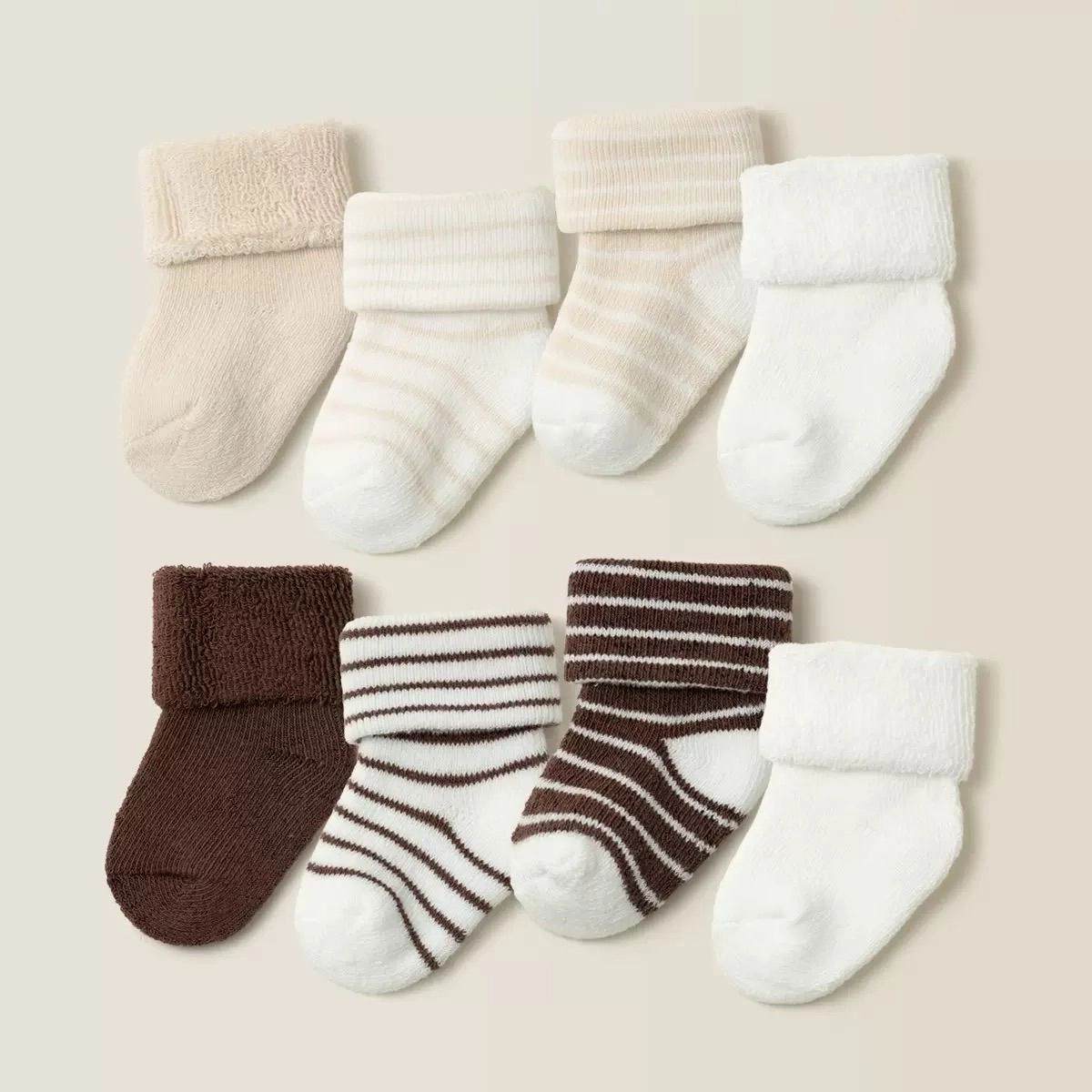 Newborn Warm Unisex Cotton Sock (1 pair) 1