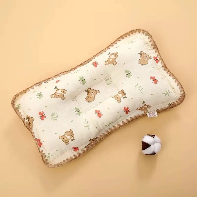 Muslin Baby Head Shaping Pillow 5