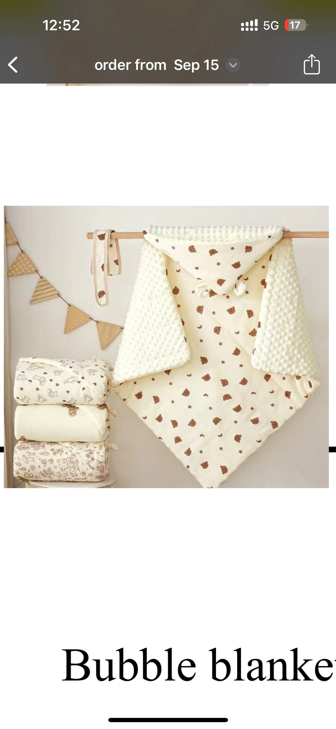 Hooded Quilted Bubble blanket 3