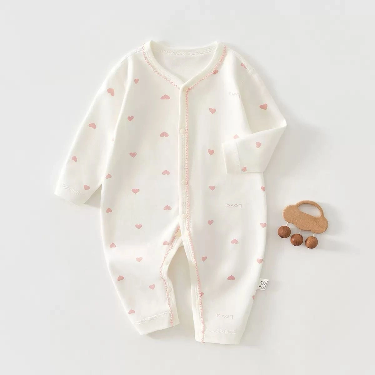 All in one Organic Cotton Spring Romper 2