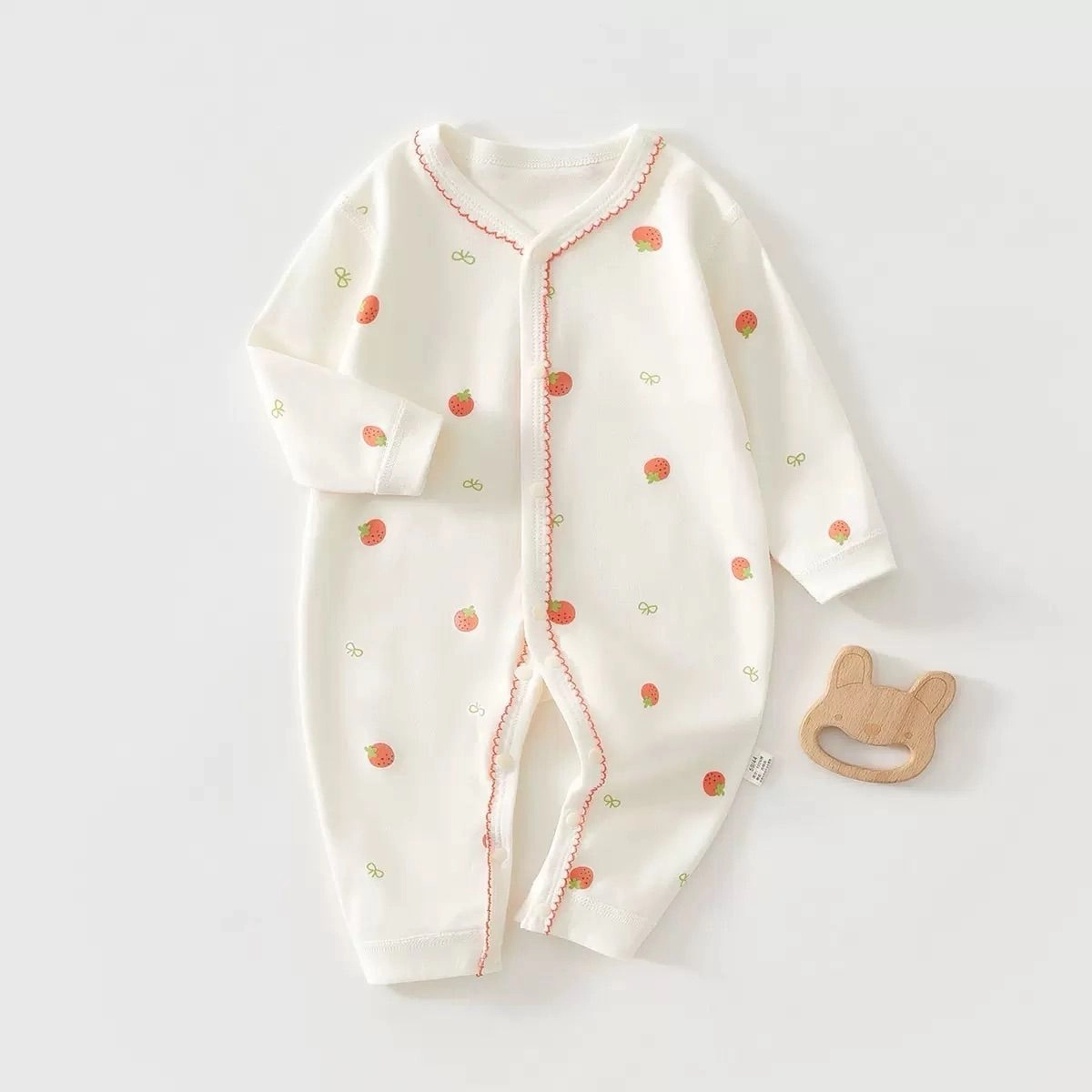 All in one Organic Cotton Spring Romper 3