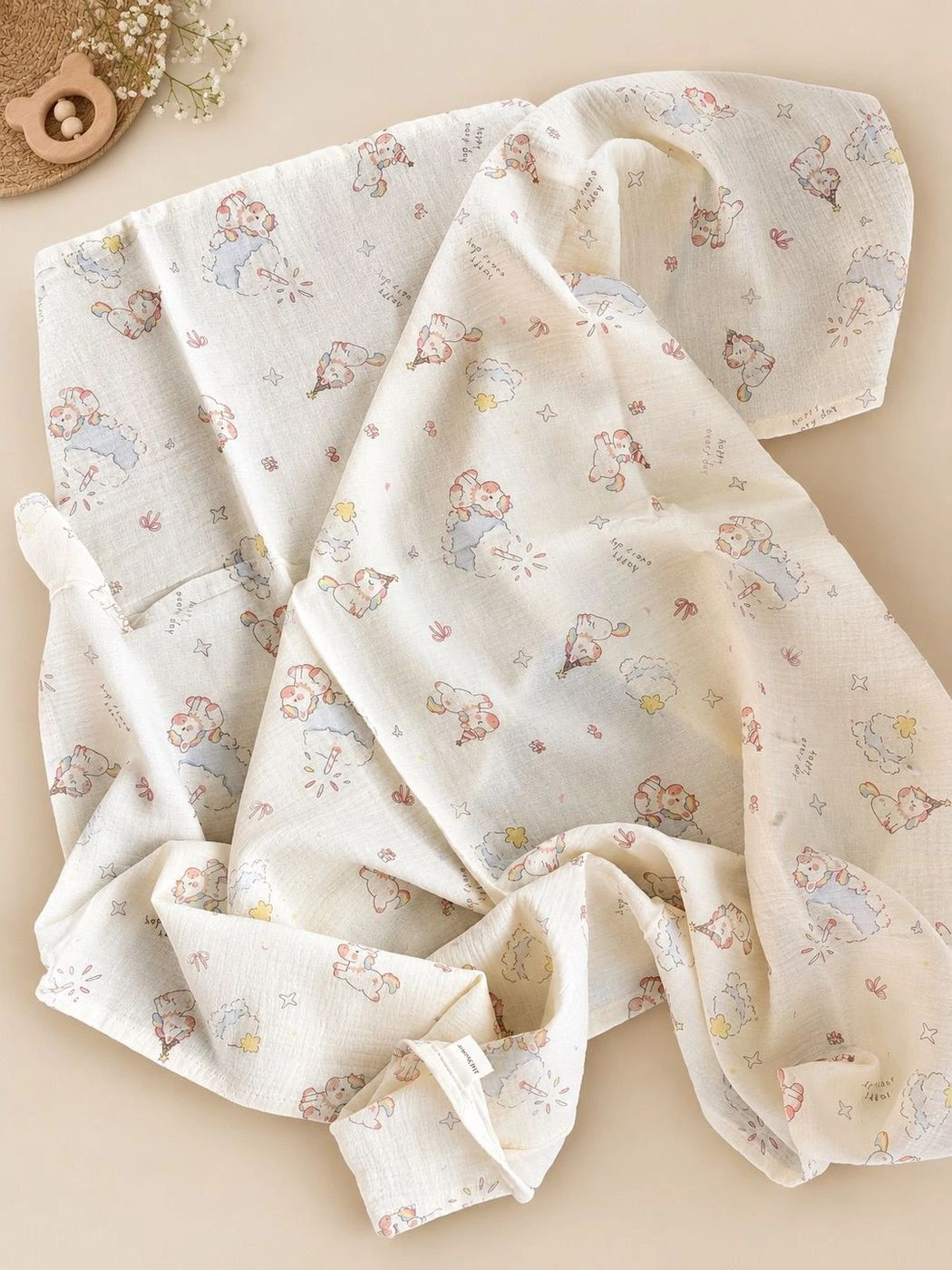 2 Layer Muslin Swaddle 5