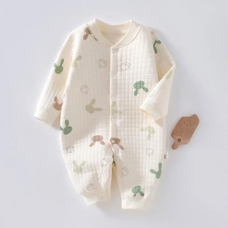 Warm Winter Cotton Padded Romper 2