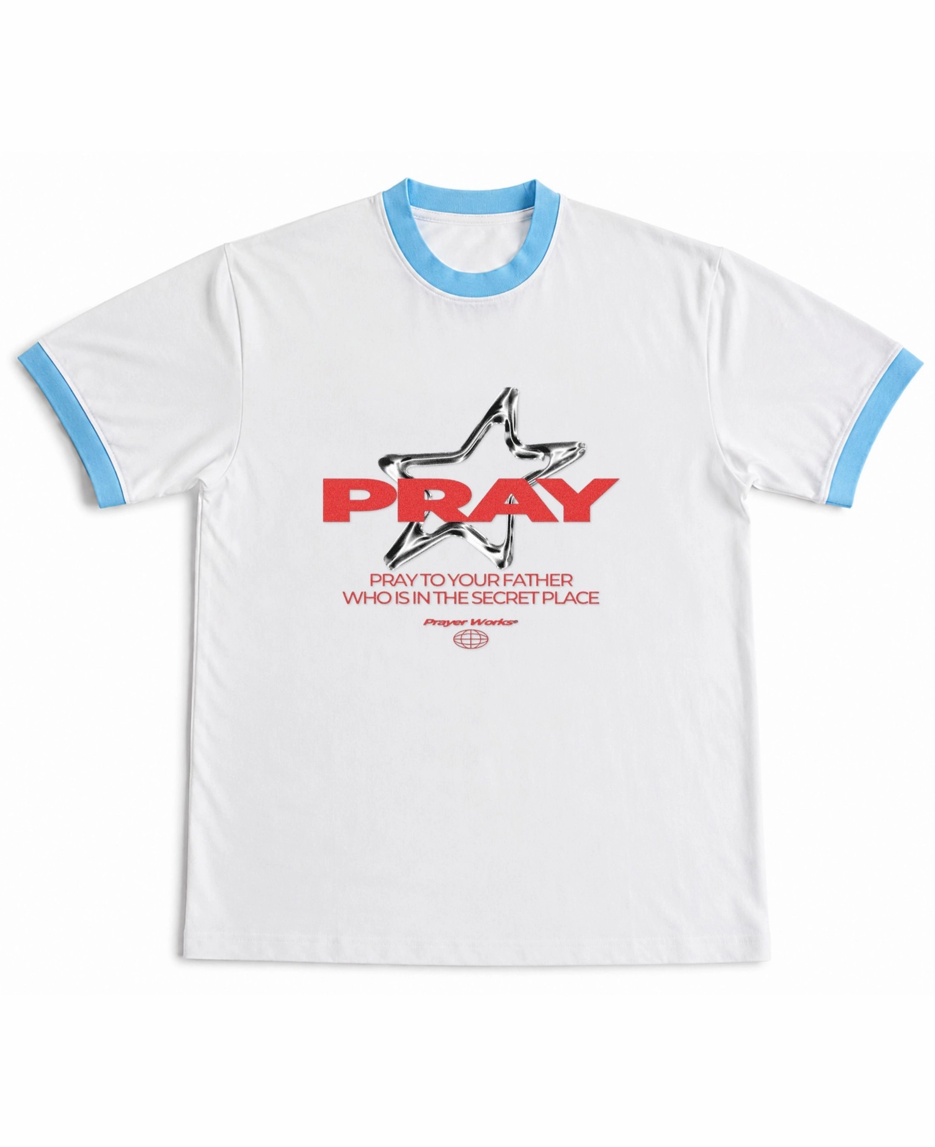 Ringer Tee Pray 1
