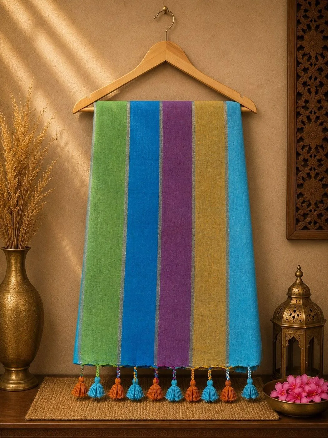 Soft Mul Khadi Cotton Saree