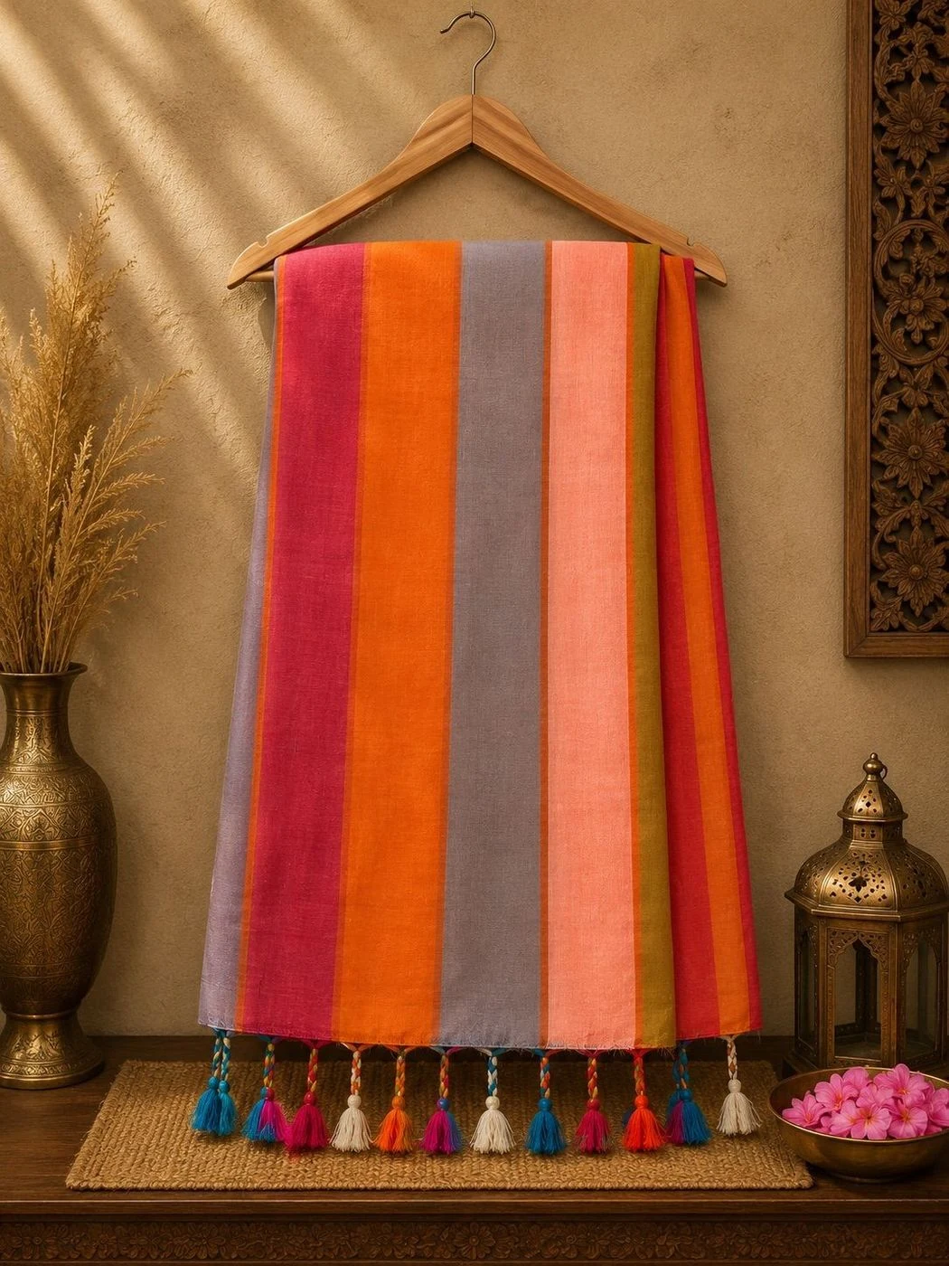 Soft Mul Khadi Cotton Saree