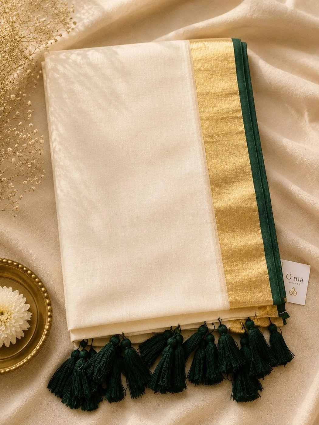 Onam Mul Cotton Saree 1