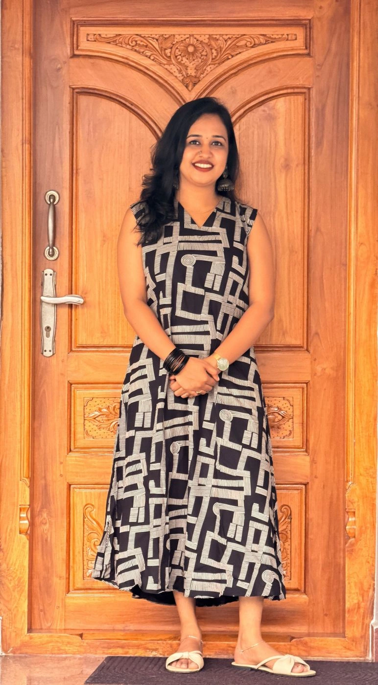Zebra Black Frock