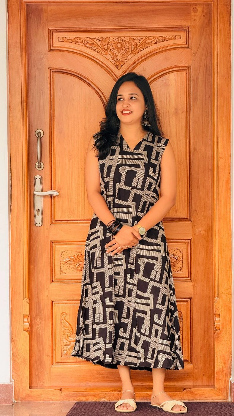 Zebra Black Frock