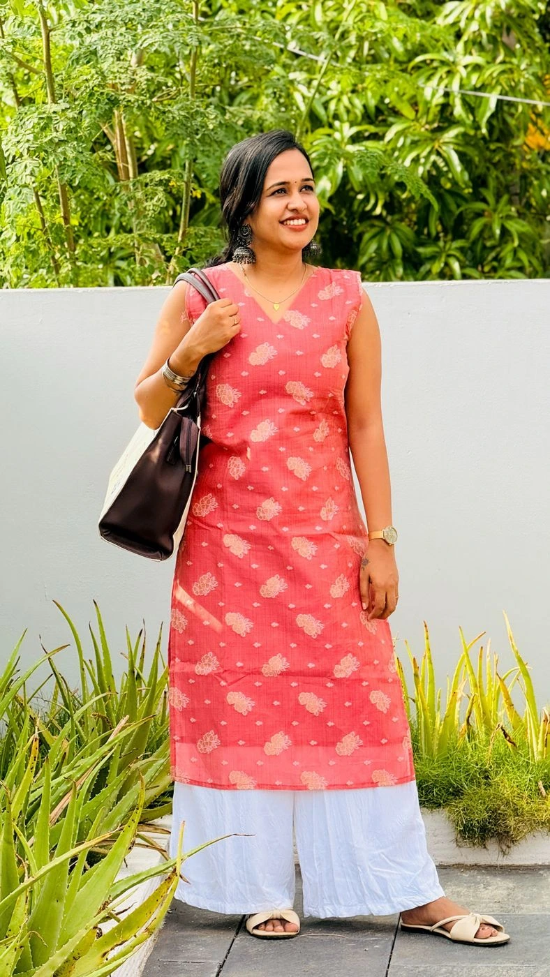 Pink Petal Kurti
