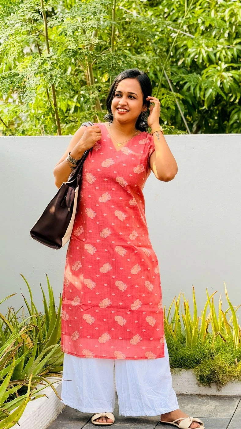 Pink Petal Kurti