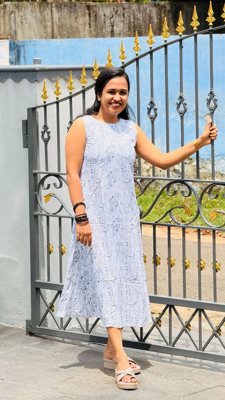Super Soft Cotton White Frock🤍