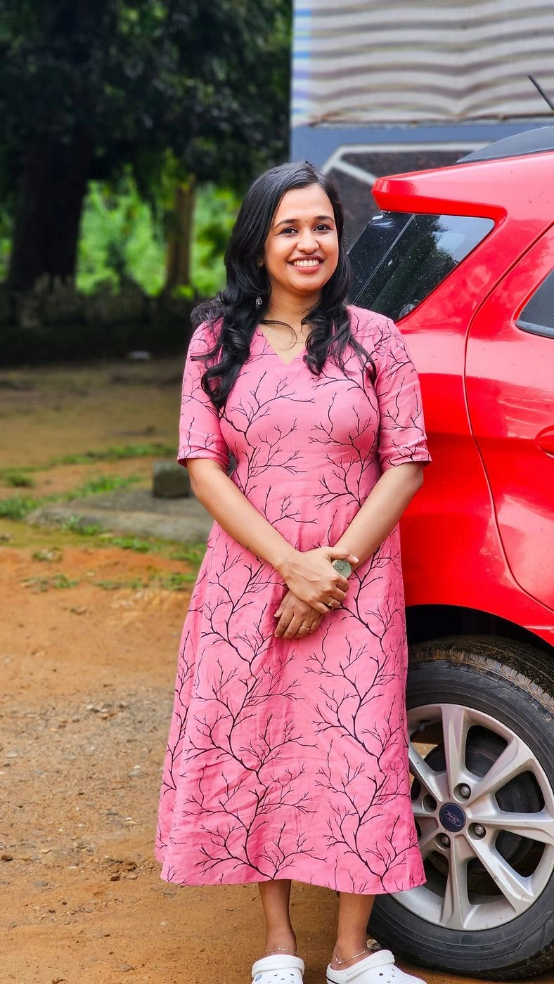 Pink Petals Comfort Frock🌸 5