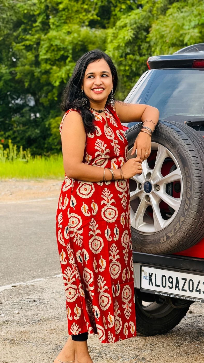 Brick Bloom Kurti
