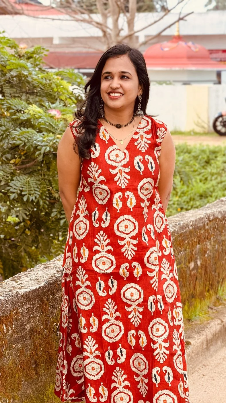 Brick Bloom Kurti 4