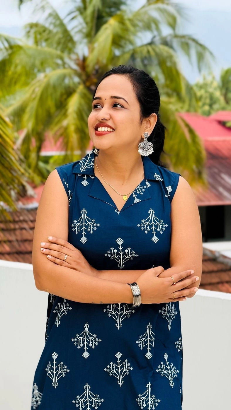 Navy Blue Classic Kurti💙 5