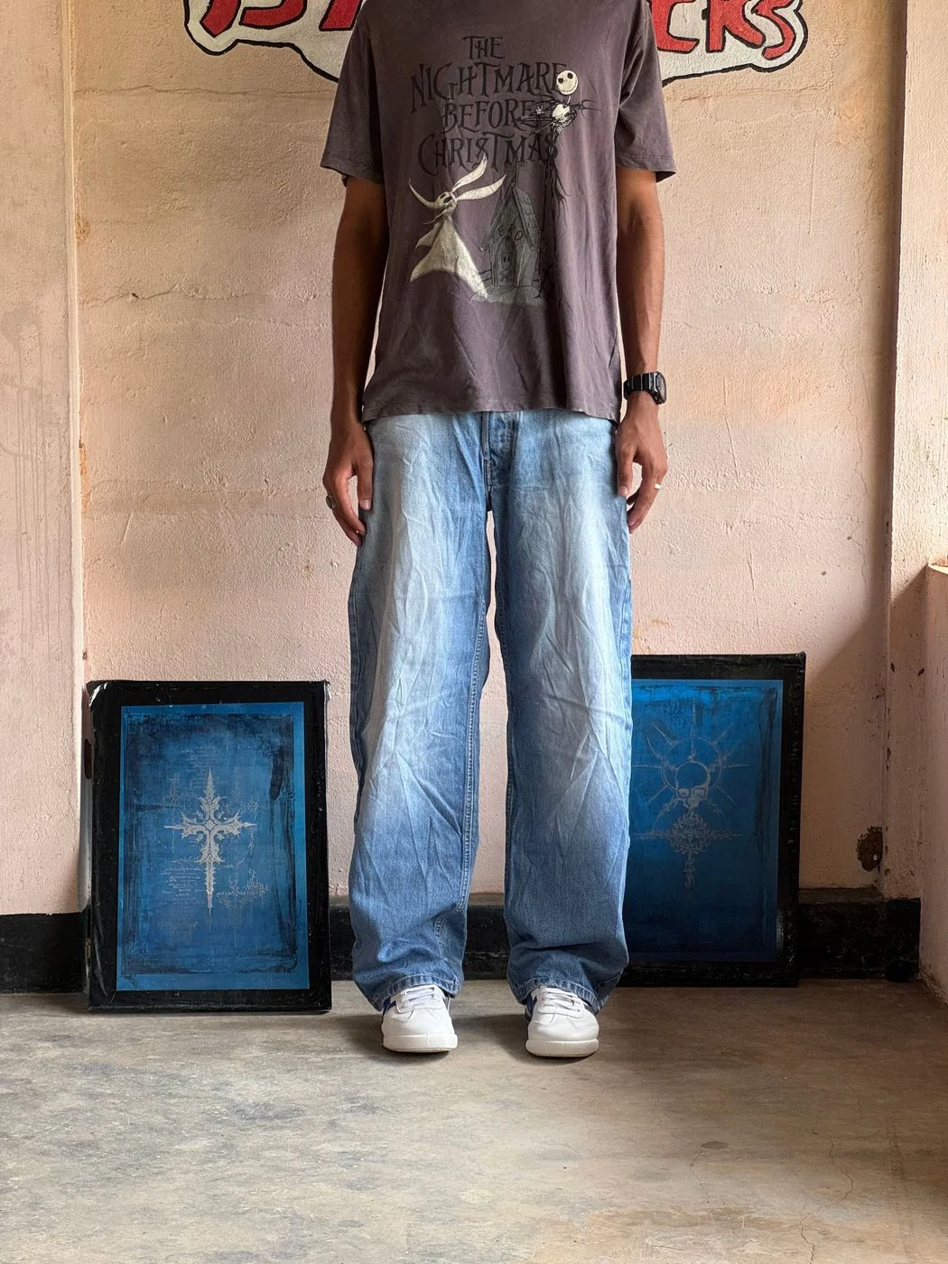 Blue Denim Baggy 1