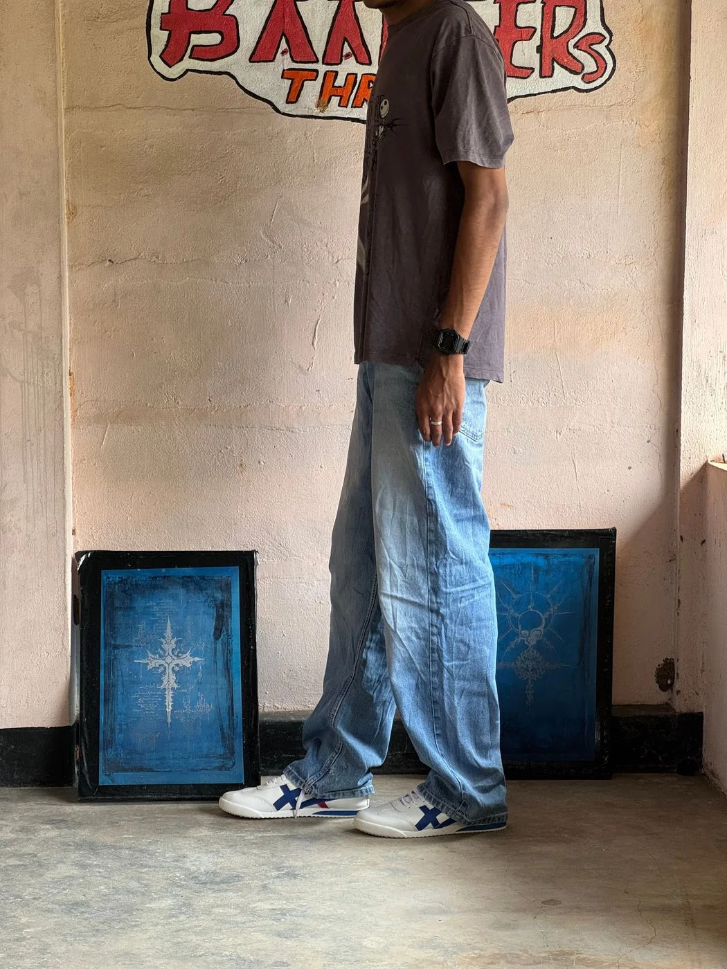 Blue Denim Baggy 2