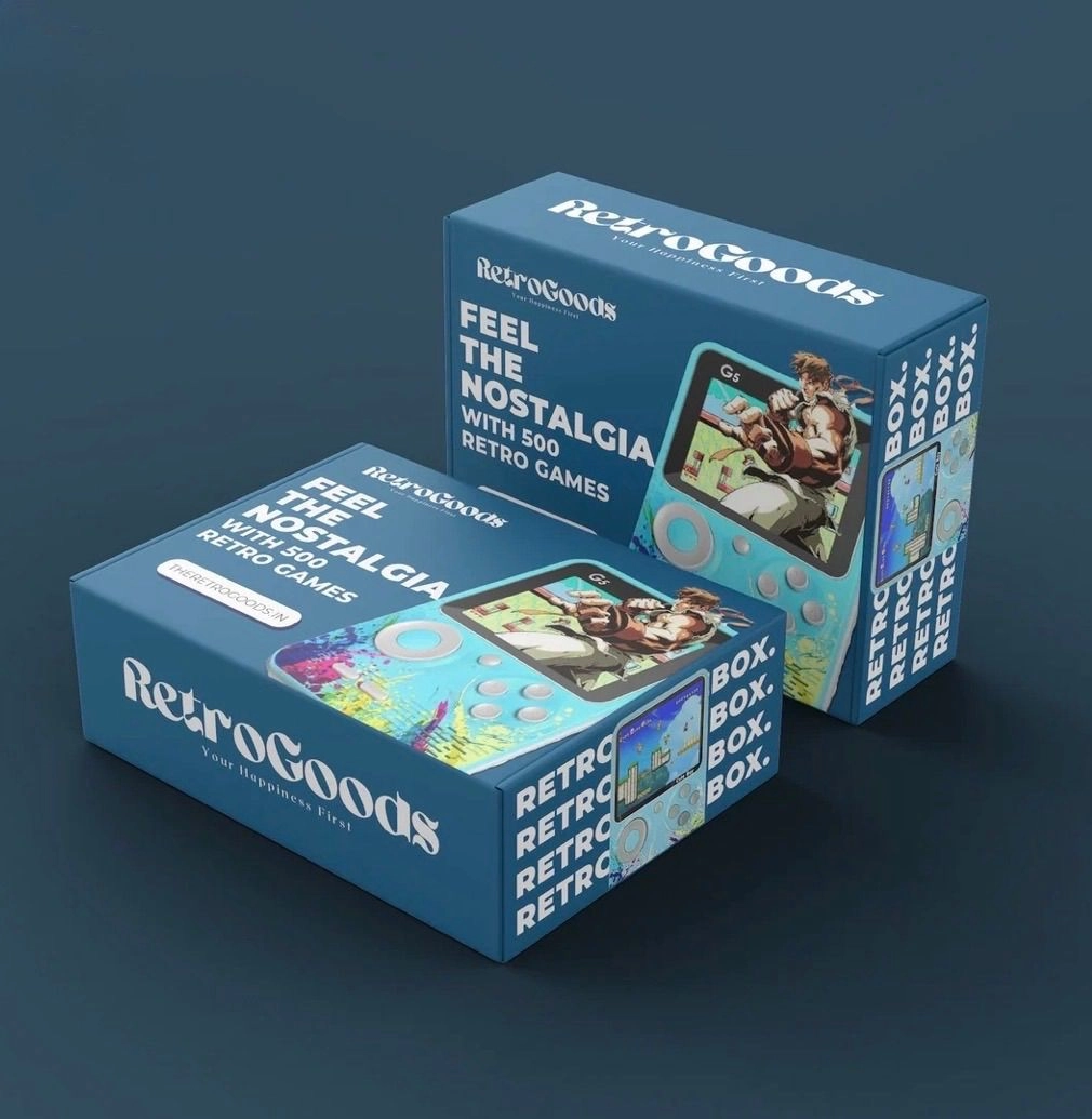 Retro GameBox 500 Games in 1 (Premium Quality) by RetroGoods™