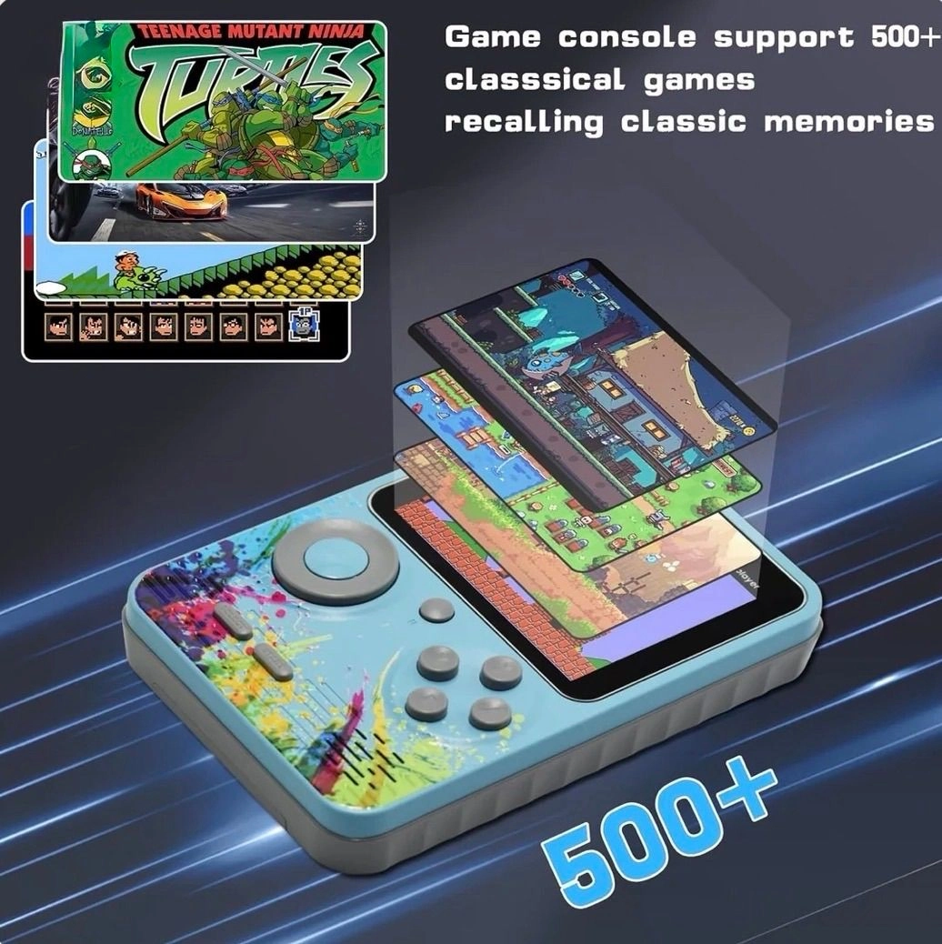 Retro GameBox 500 Games in 1 (Premium Quality) by RetroGoods™