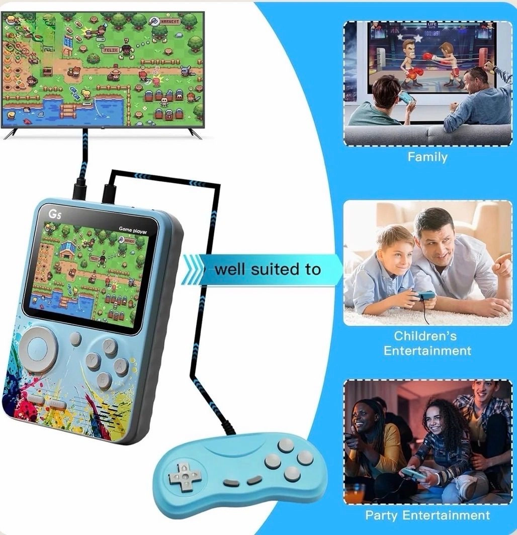 Retro GameBox 500 Games in 1 (Premium Quality) by RetroGoods™