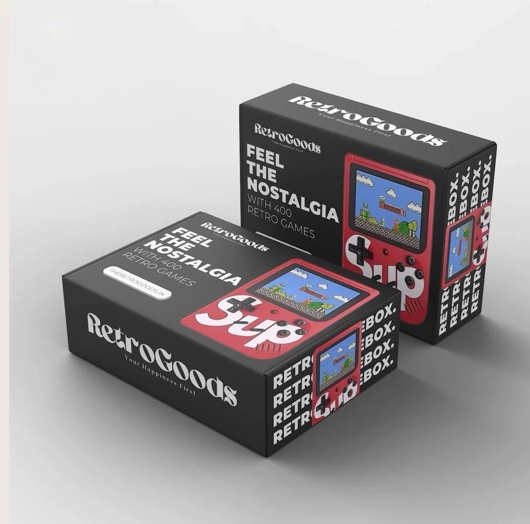 Retro GameBox 400 in 1 Games with Remote (Premium Quality) by RetroGoods™