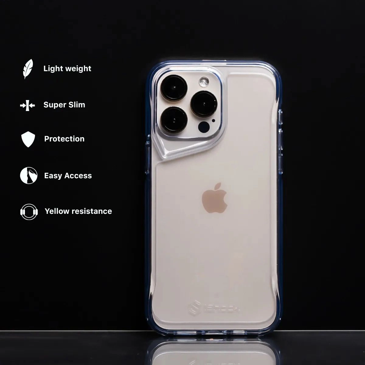 Anti yellow  Clear Case 2