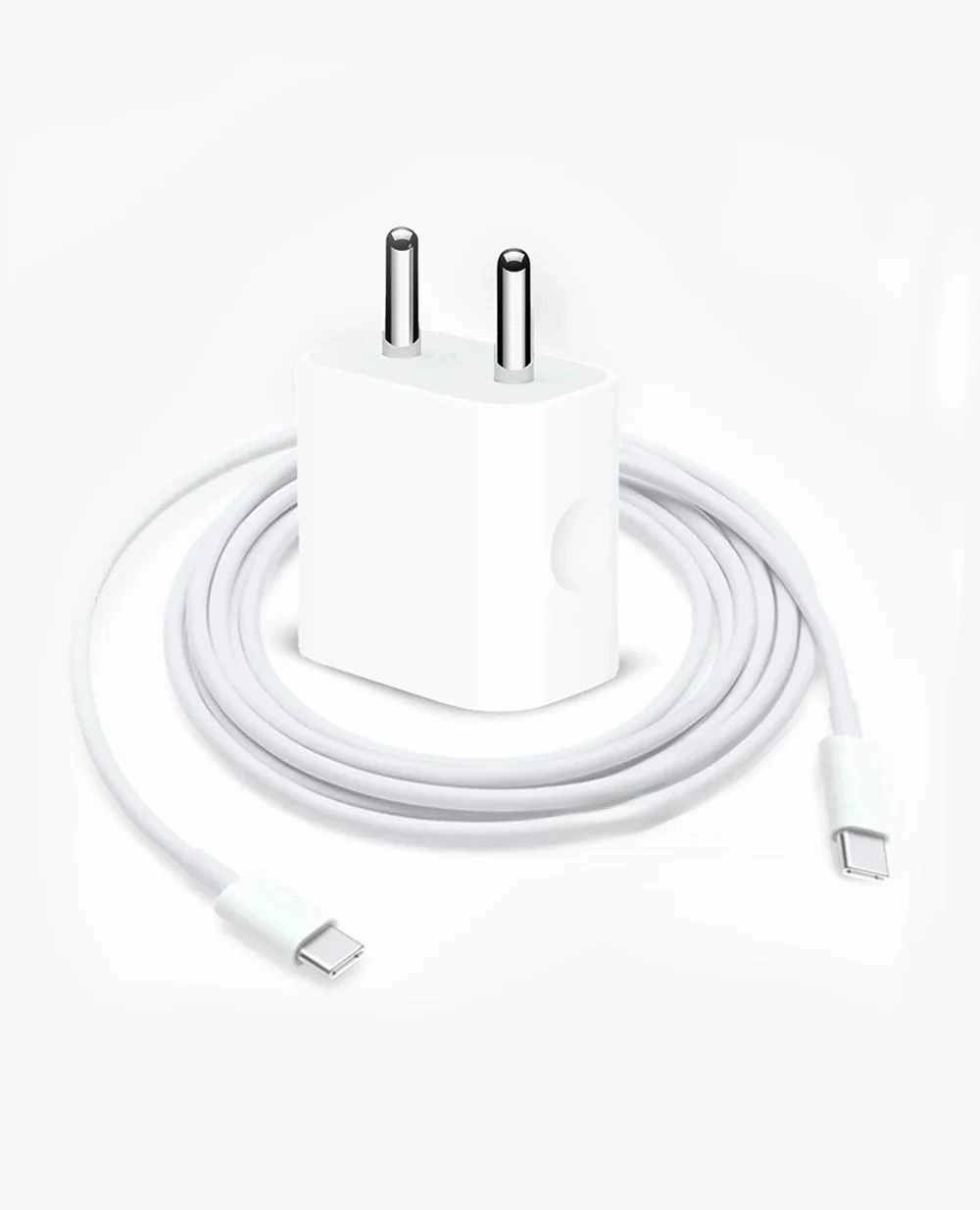 20W C-Type Charger Adapter + C-to-C Cable