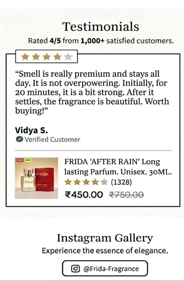 After rain 60ml