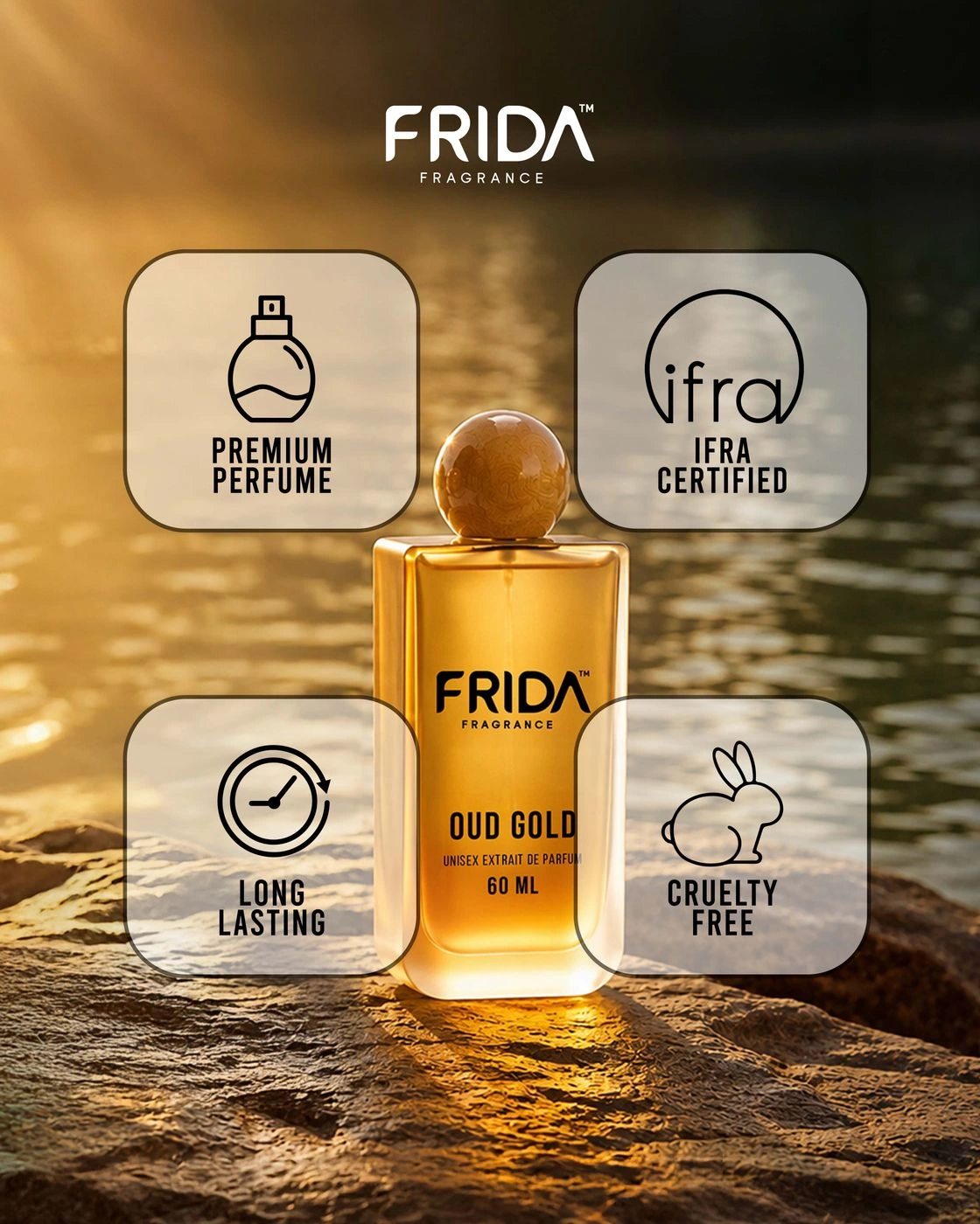 OUD GOLD 60ml by Frida Fragrance 4