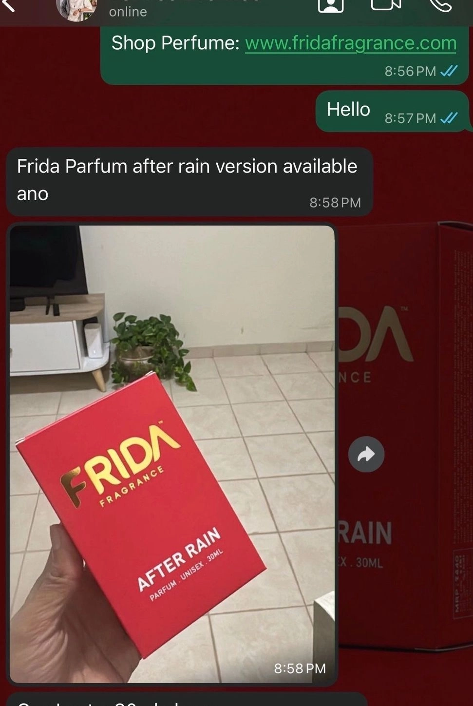 After Rain 60ml by Frida Fragrance 6
