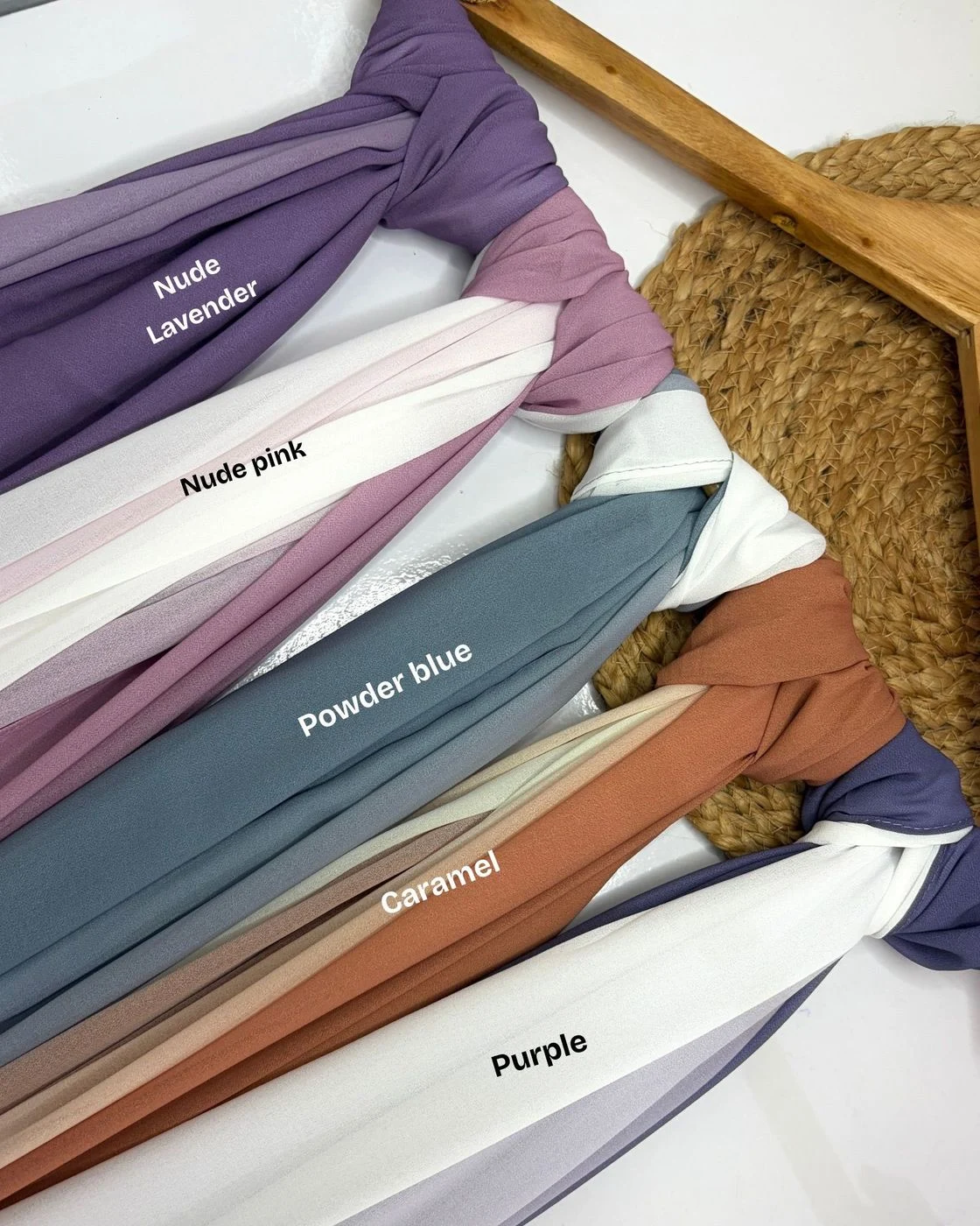 ZERA PREMIUM MALAYSIAN OMBRÉ CHIFFON HIJAB