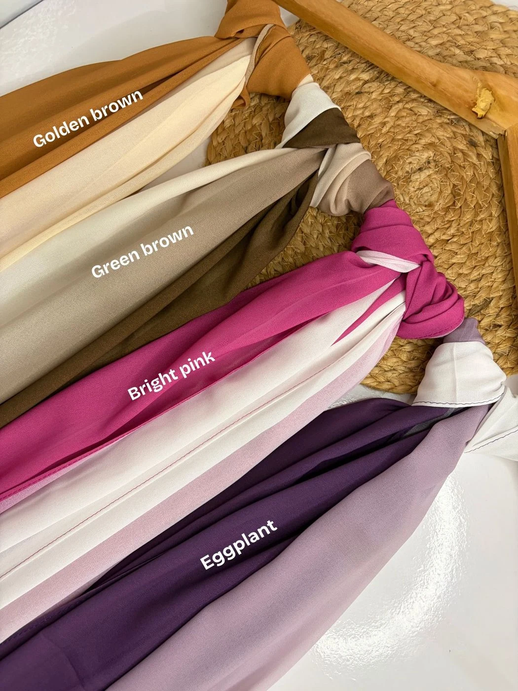 ZERA PREMIUM MALAYSIAN OMBRÉ CHIFFON HIJAB 3