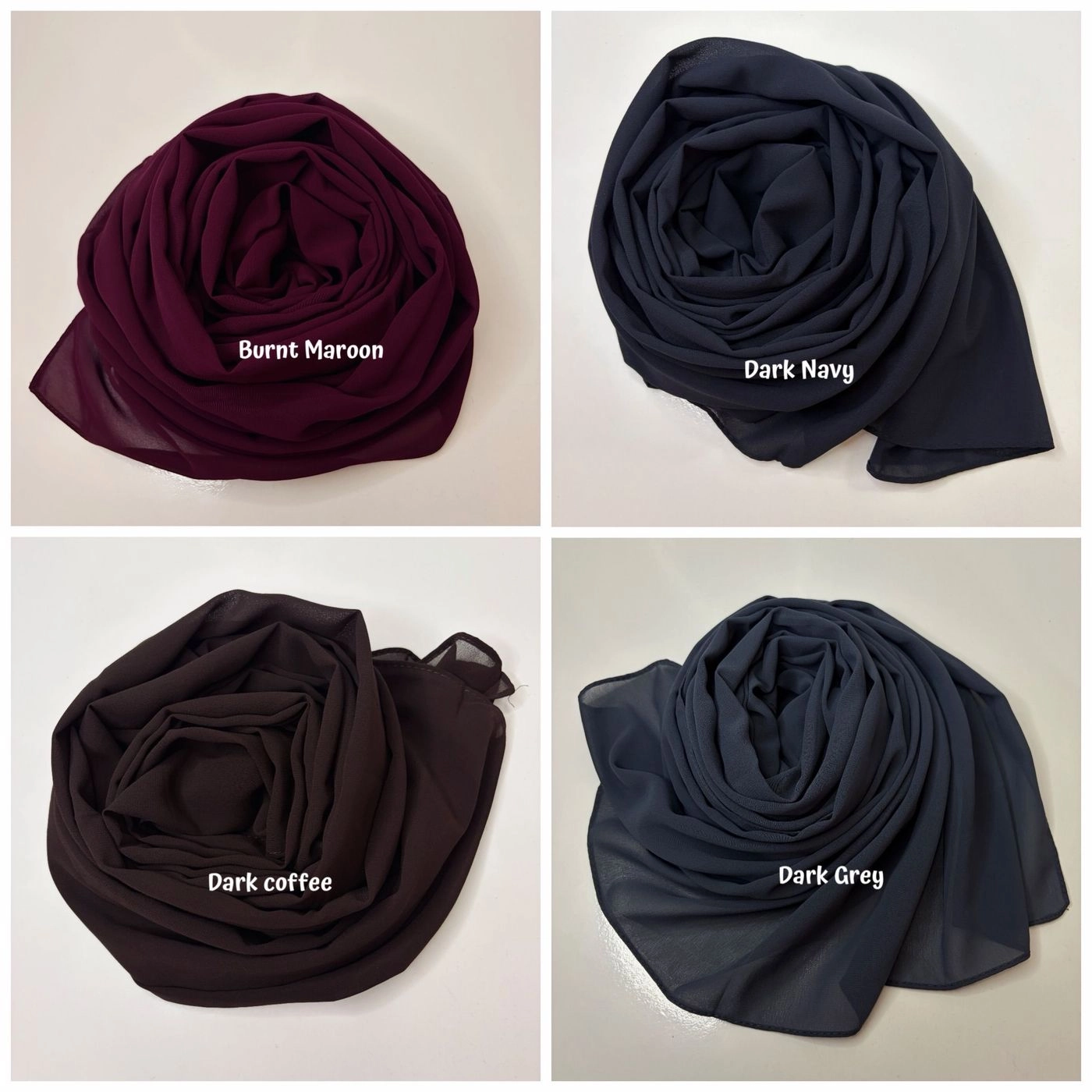 Classic Solids-Heavy Chiffon Regular