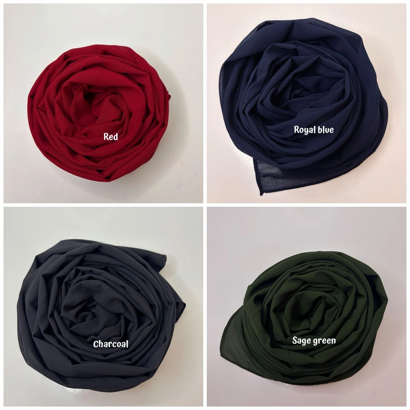 Classic Solids-Heavy Chiffon Regular 2