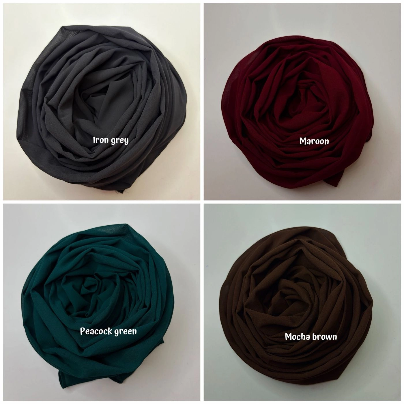 Classic Solids-Heavy Chiffon Regular 3