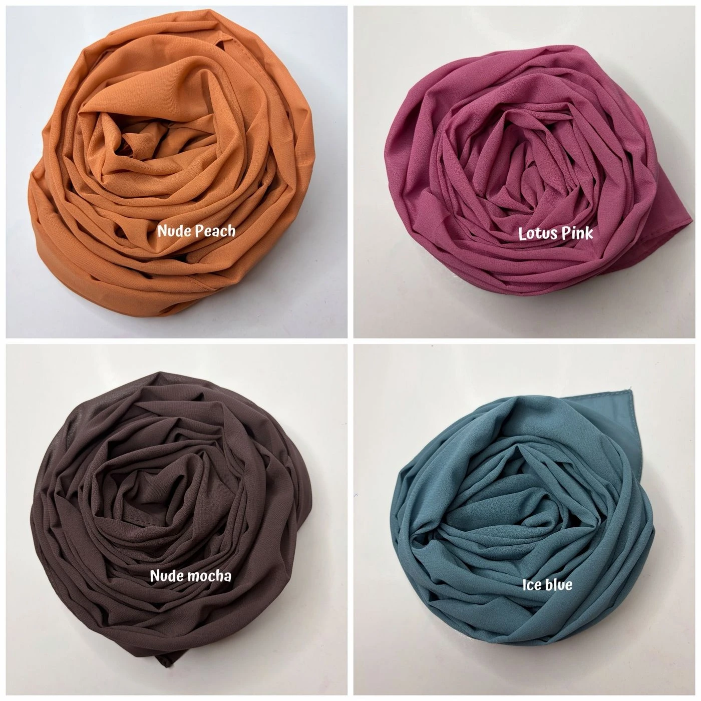 Earthy Nudes - Heavy Chiffon regular 2