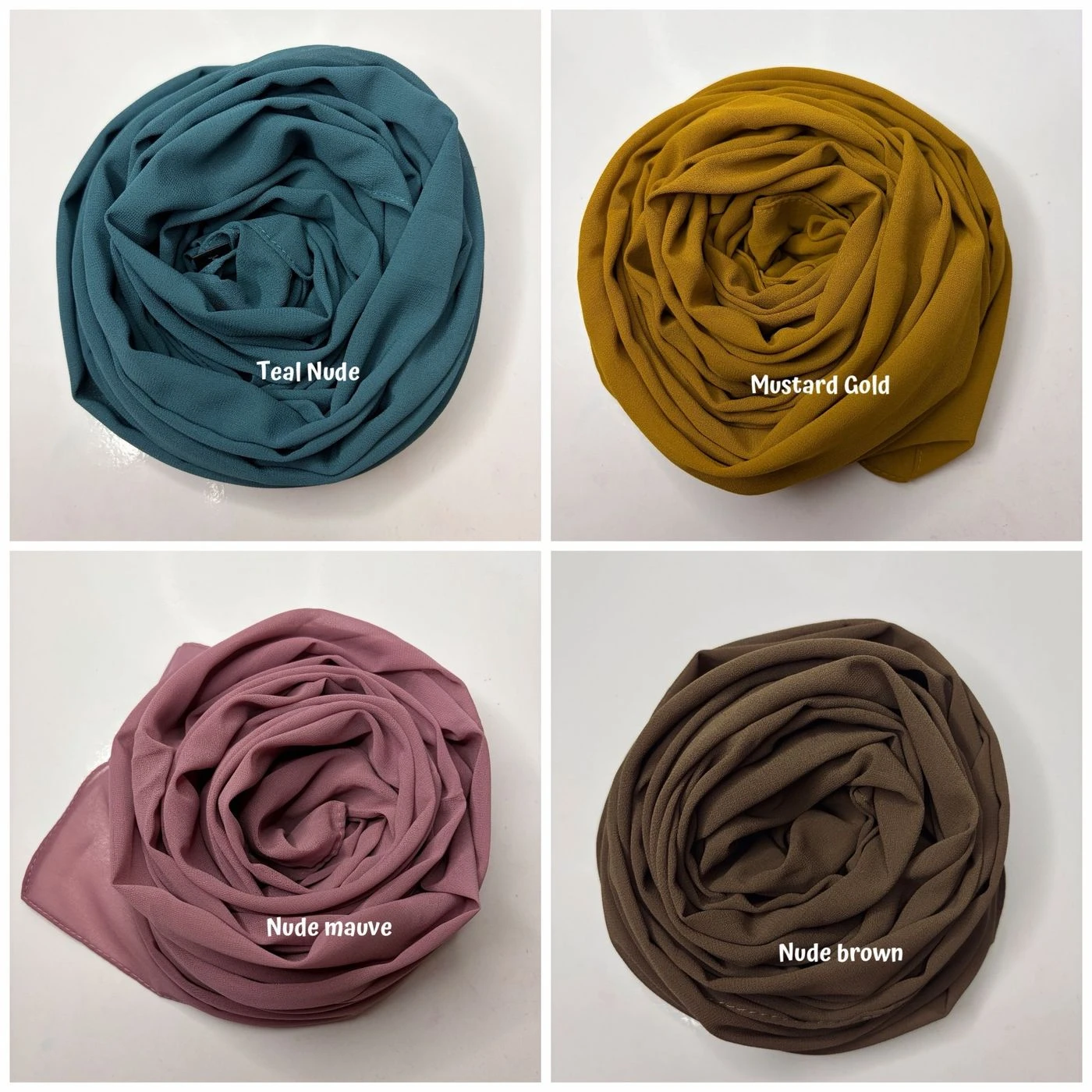 Earthy Nudes - Heavy Chiffon regular 3