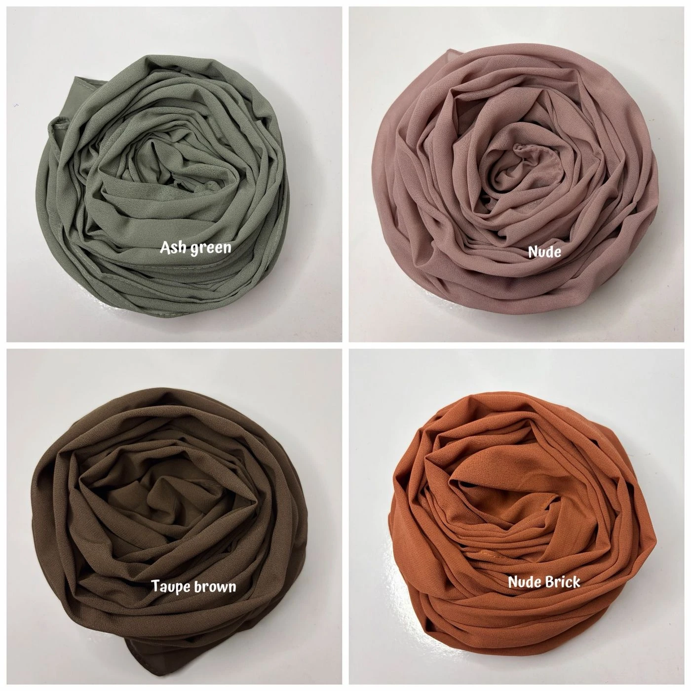 Earthy Nudes - Heavy Chiffon regular 4