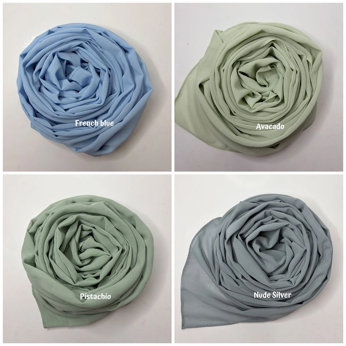Pretty Pastels- Heavy Chiffon Regular 4