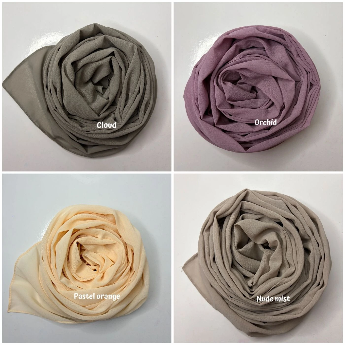 Pretty Pastels- Heavy Chiffon Regular 6