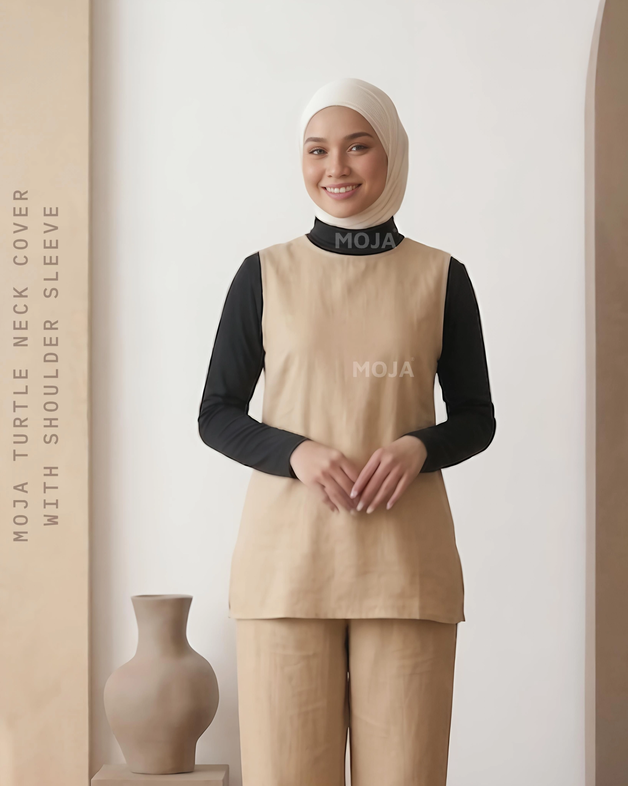 MOJA Shoulder Sleeves with turtle neck cover