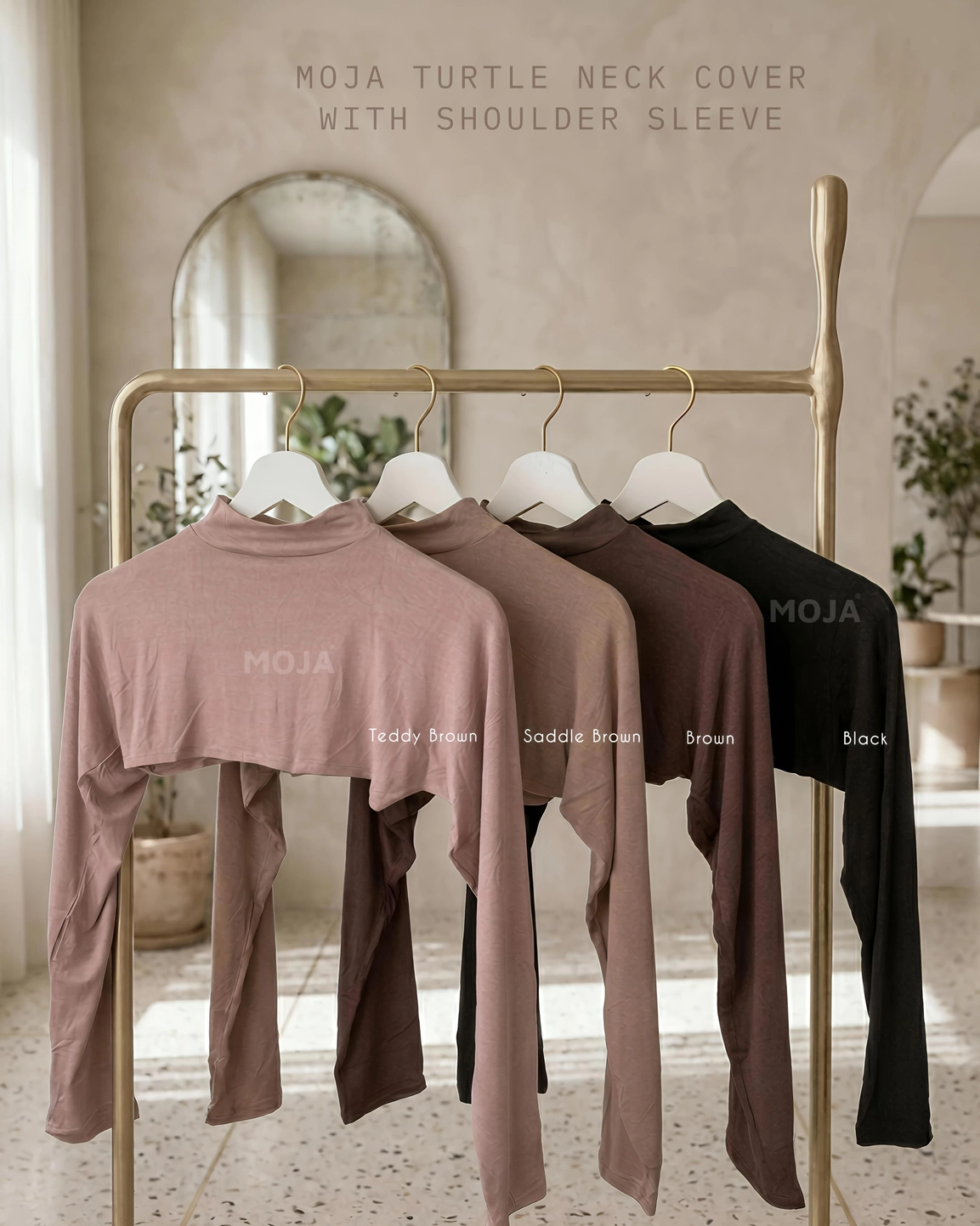 MOJA Shoulder Sleeves with turtle neck cover 3
