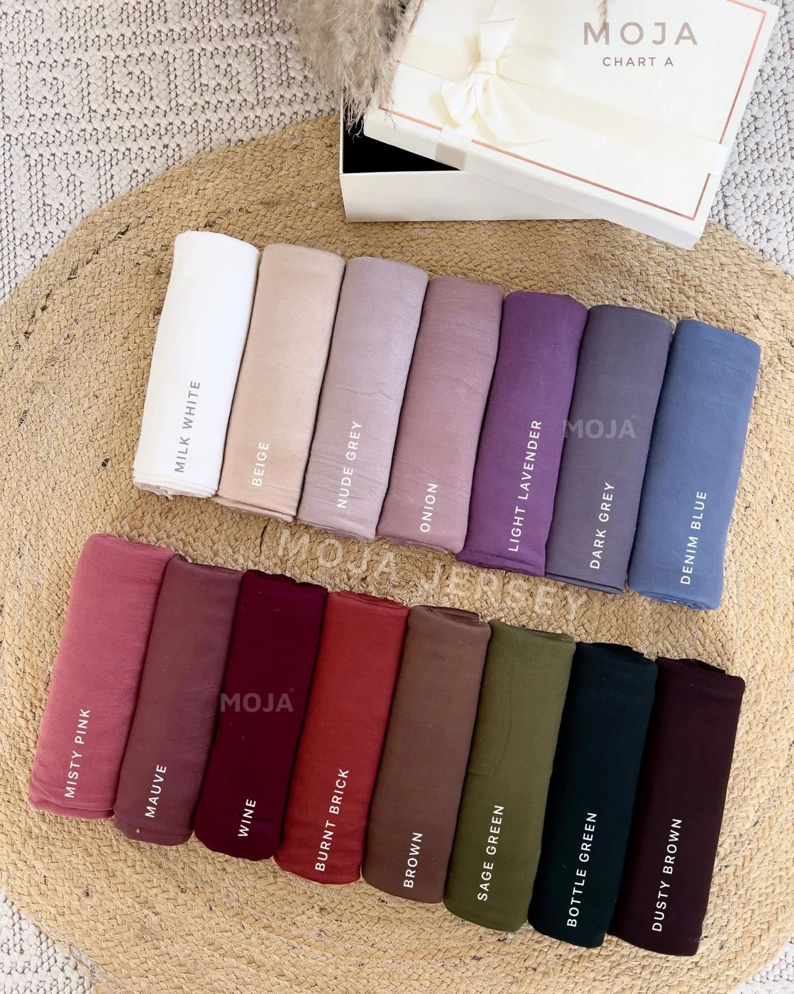 MOJA Premium Bamboo Jersey Hijab