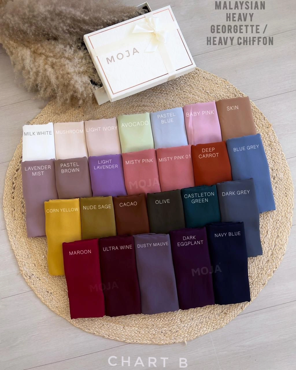 MOJA Malaysian Georgette