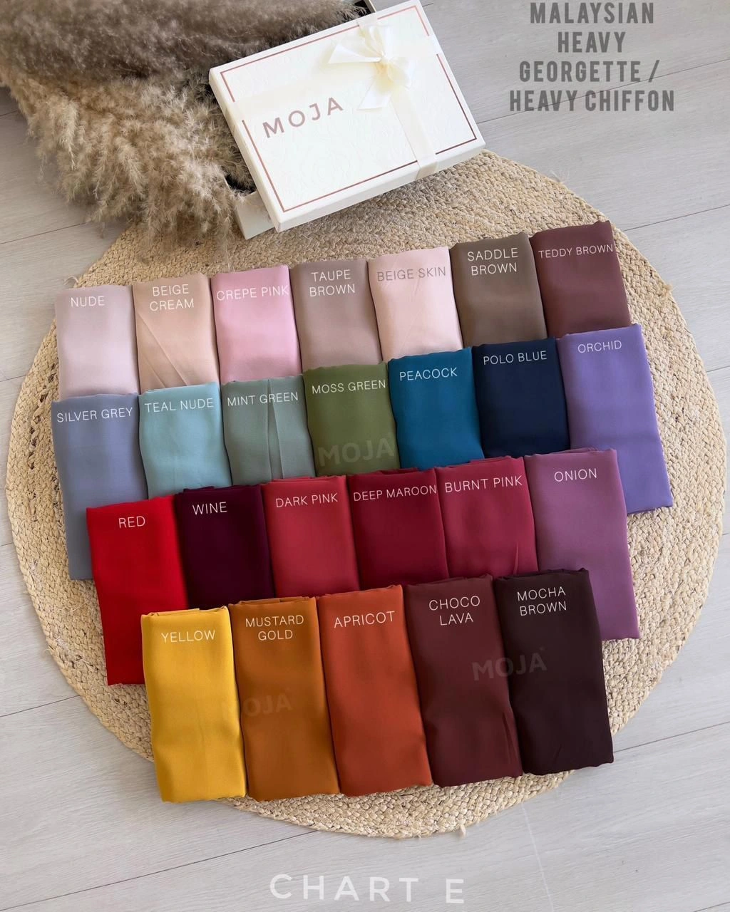 MOJA Premium Malaysian Georgette