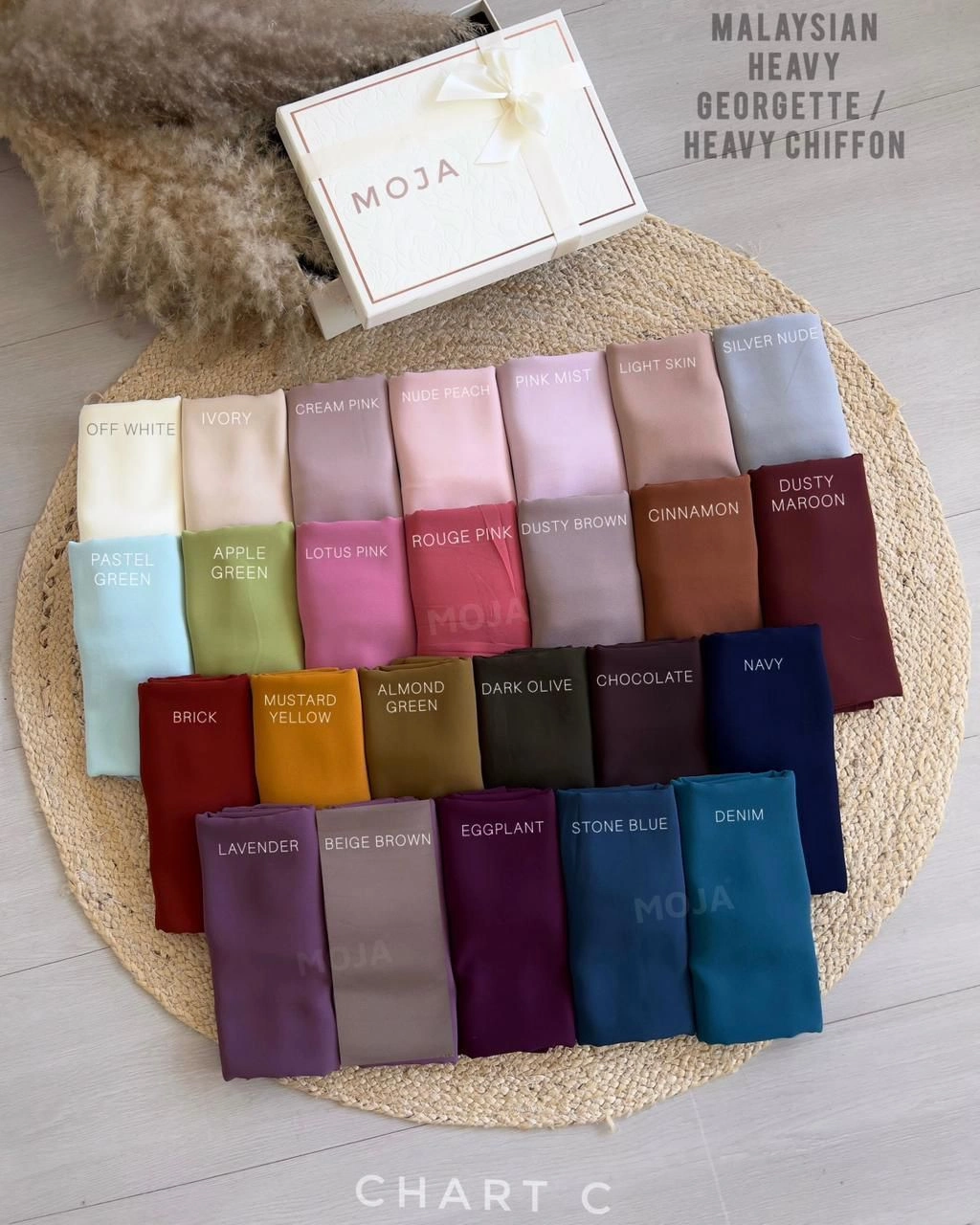 MOJA Premium Malaysian Georgette